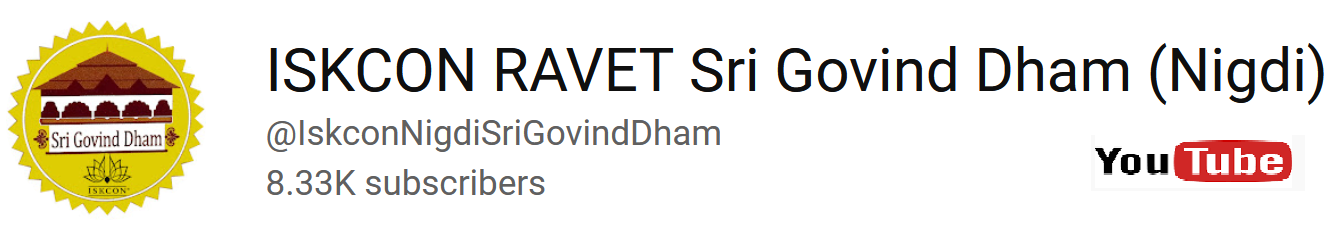 ISKCON Ravet on YouTube